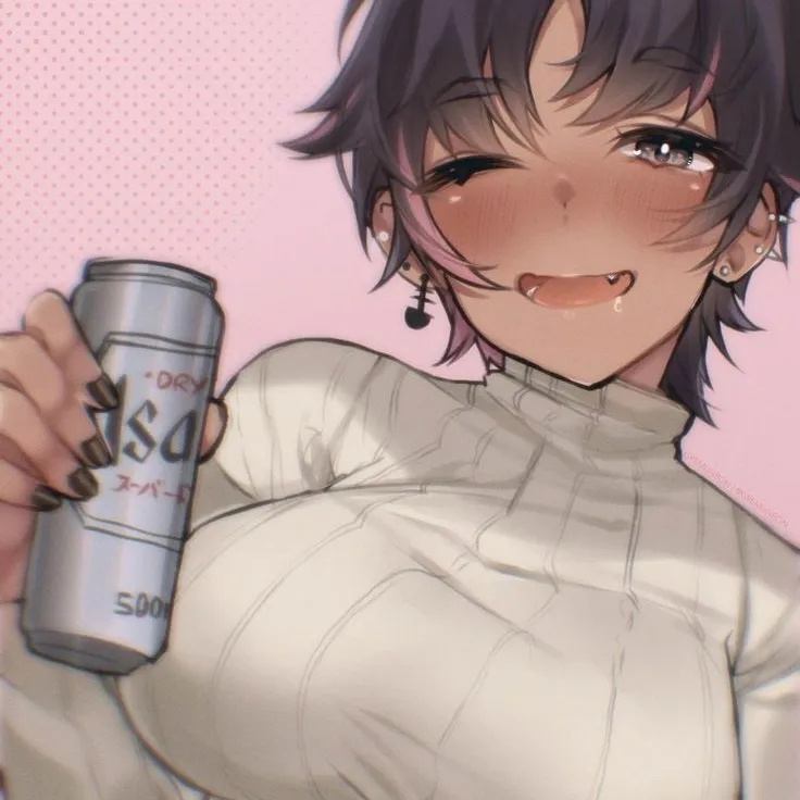 Saki - Drunk Tomboy Friend: ideal for deep roleplay with ai chat no filter mode.