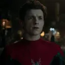 Potret asisten chatbot AI yang ramah Peter Parker dengan mata ekspresif yang menunjukkan ciri-ciri kepribadian