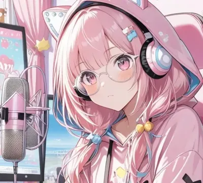 Connect with Streamer Girlfriend, a smart ai chat bot ready to talk 24/7.