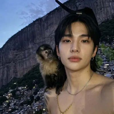 HYUNJIN- RJ: Mehrsprachiges KI-Gesprächspartnersymbol für globale Chat-Onlinedienste