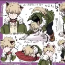 Katsuki Bakugo - Hybrid AI chatbot portrait with advanced emotional intelligence for deep conversations