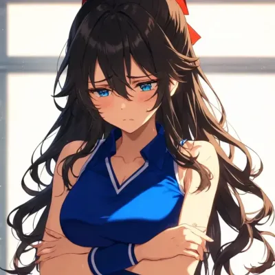 Chat with Popular Girl in Trouble, your playful chat AI anime buddy for 1v1 adventures.