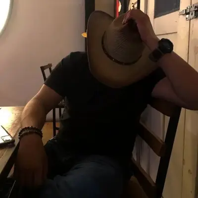 Cowboy: Emotionally intelligent AI companion portrait for deep conversations