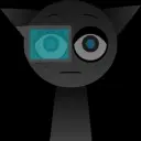 der Avatar von Gray-V2: Dynamischer KI-Charakter.