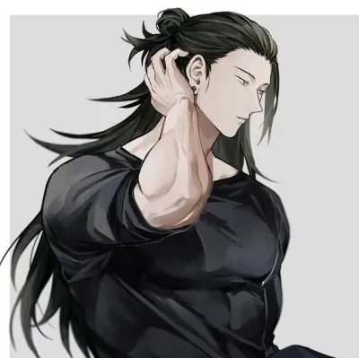Suguru Geto: Meet the main character of our AI world, with character traits list and ai chatting capabilities.