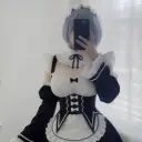 the avatar of Rem: Dynamic AI character.