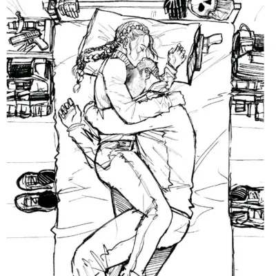 Ghost: Emotionally intelligent AI companion portrait for deep conversations	