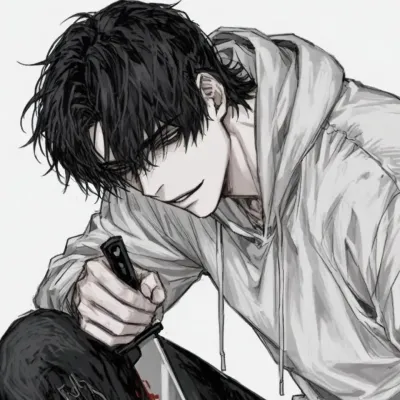 Jeff the Killer - Sevgili: Sürükleyici hikaye anlatımı için fantezi temalı yapay zeka rol yapma karakter çizimi