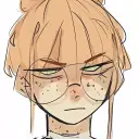 Minimalist Leyla avatar for google chat integration, featuring adaptive emotional expressions