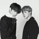 the avatar of Jeon Jungkook and Park Jimin with vibrant traits for immersive roleplay experiences