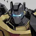 the avatar of character Grimlock with emotional intelligence capabilities