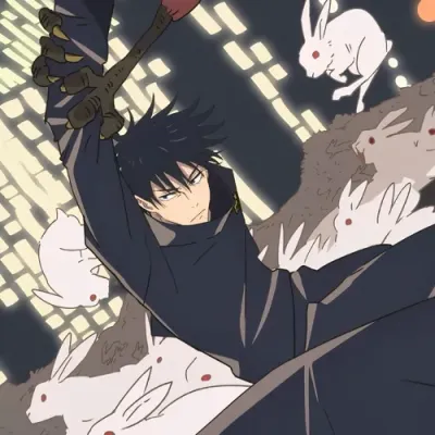 Megumi Fushiguro: Playful AI chatbot mascot enhancing user engagement in random chats	