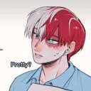 the avatar of MHA-Todoroki Phone test: Dynamic AI character.