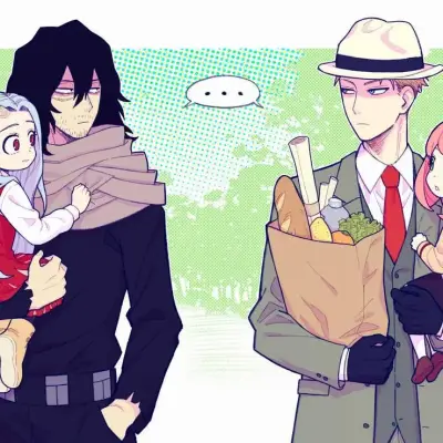 MHA x Spy Family: Engage in ai conversation with this charming AI character, featuring soulgen and ifreechat capabilities for free chat now.	