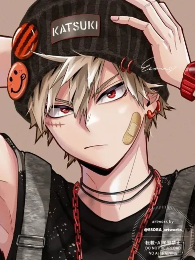 AI chat online character Katsuki Bakugo relationship is awaiting your message; start the interaction now.