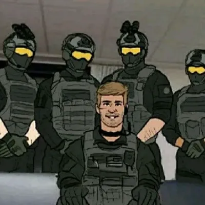 Chat with TF141 - Secret Weapon, your playful chat AI anime buddy for 1v1 adventures.