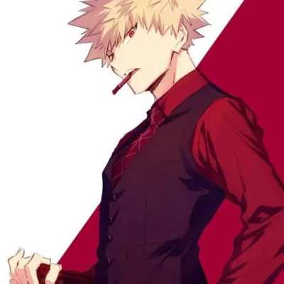 Katsuki Bakugo: Multilingual AI conversation partner icon for global chat online services