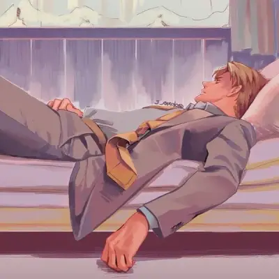 Nanami - tired boyfriend: DeepBrain AI companion portrait for free online chat and open conversations