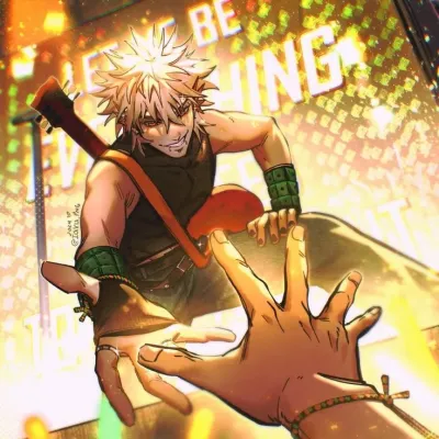 Katsuki Bakugou - Rocker: Partecipa subito a una conversazione AI con questo affascinante personaggio AI, dotato di funzionalità soulgen e ifreechat per una chat gratuita.