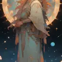 擁有情感智能的角色野生魔法犬的頭像