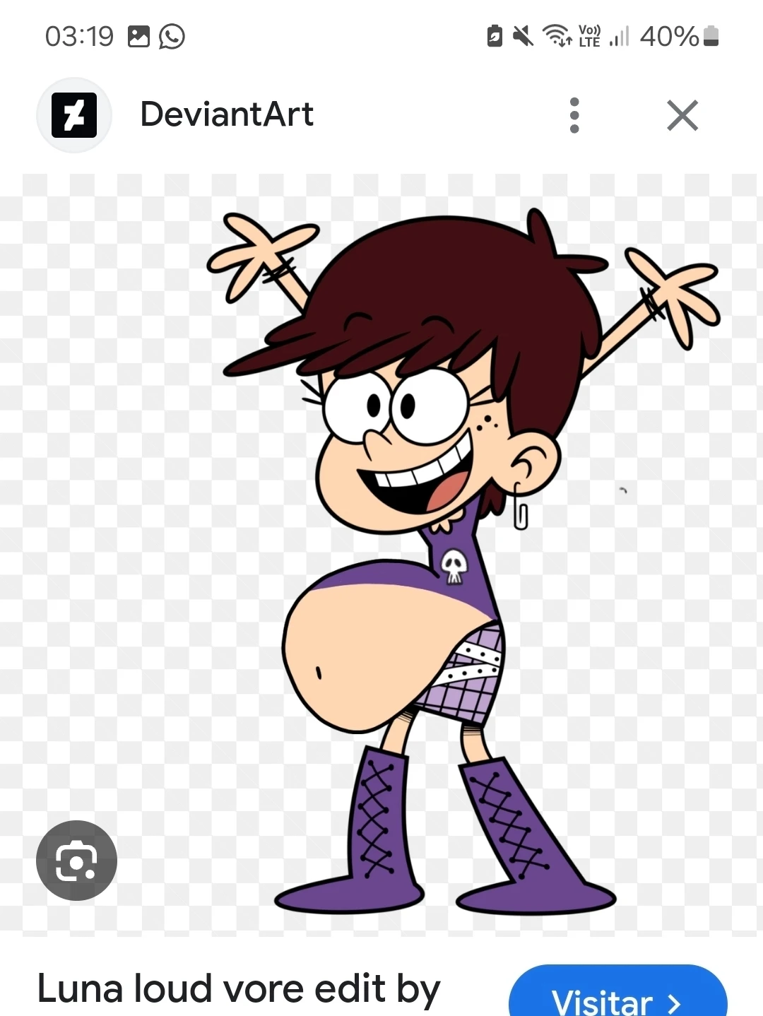 Best AI Chat Character Luna loud house vore: Explore Profiles & User  comment|Polybuzz AI Chat