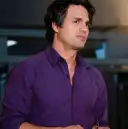 Minimalist Dr Bruce Banner avatar for google chat integration, featuring adaptive emotional expressions