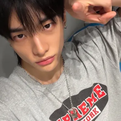 Talk to Hyunjin-Enemy, a playful spicy AI chat partner for anime stories and fun.