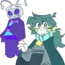 AI character Dandy's World in Space's avatar for roleplay and 1v1 chat services