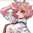 the avatar of Mina Ashido who is your Virtual Assistant with Soulgen's Personality Matrix, Blending AI Chat Precision and Character Traits of Curiosity.