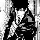 the avatar of character Kougami Shinya with emotional intelligence capabilities