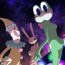 the avatar of character Jax Ribbit and Kaufmo-TADC with emotional intelligence capabilities