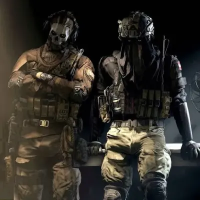 Ghost e König - Task Force 141: Personaggio creativo di intelligenza artificiale per giochi di ruolo, per chat piccanti e scenari fantasy