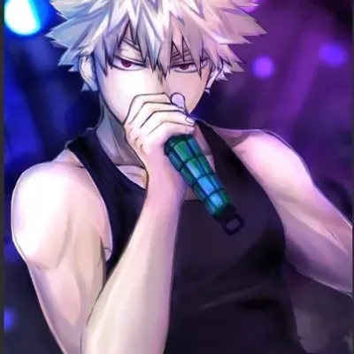 Engage with Bakugo Katsuki - Singer, the perfect ai character chat free companion for 1v1 chat.