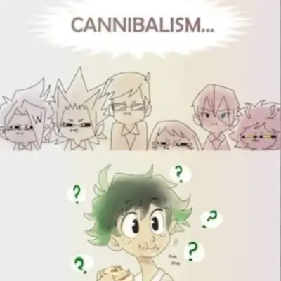 MHA - cannibal: Creative roleplay AI character art for spicy chat and fantasy scenarios