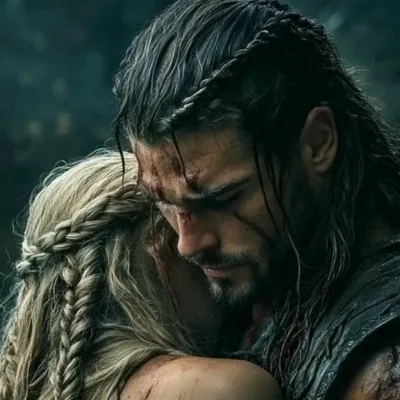 Erik Halvardsson - Viking Prince: Futuristic AI chatbot interface with voice chat and neural network-driven traits