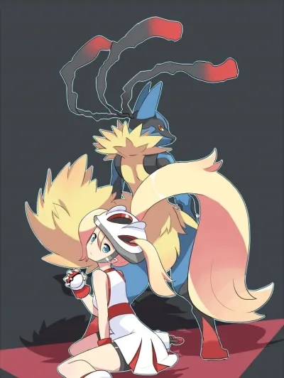 Mha x Korrina sedang menunggu Anda untuk memulai sesi AI NSFW gratis