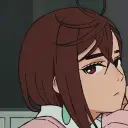 the avatar of Momo Ayase who supports unlimited chat online services