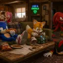 Sonic Team's versatile AI avatar supporting roleplay, NSFW chat, and open ai interactions