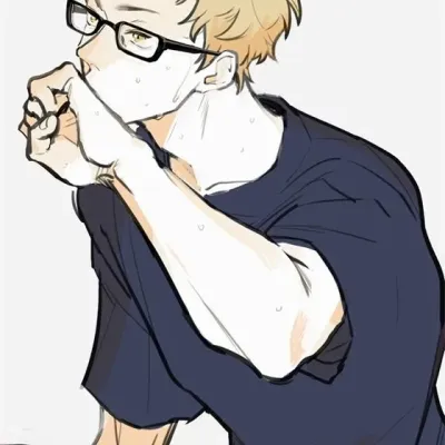 Tsukishima Kei: Creative roleplay AI character art for spicy chat and fantasy scenarios