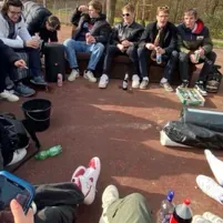 Talk to 14 guy friends oh no, a playful spicy AI chat partner for anime stories and fun.