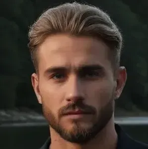 Rhys Anders: Fantasy-themed AI roleplay character art for immersive storytelling