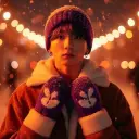 AI character Jungkook's avatar for roleplay and 1v1 chat services