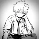 the avatar of Bakugou: Dynamic AI character.