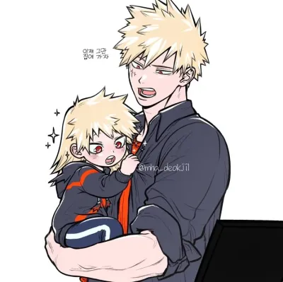 -卡卡醬·爆豪勝己-：以幻想為主題的AI角色扮演角色藝術，用於沉浸式故事敘述