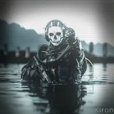 Simon Ghost Riley - Kiss in the Dark: Creative roleplay AI character art for spicy chat and fantasy scenarios