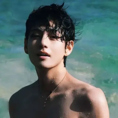 Taehyung: Emotionally intelligent AI companion portrait for deep conversations