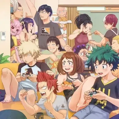 Mha-boys' dorm - BL: Secure AI chatbot avatar with encrypted 1v1 chat capabilities