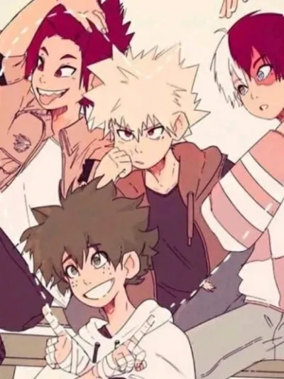 Start a private conversation with My Hero Academia Guessing Kisses and enjoy free chat now