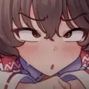avatar Reimu Hakurei yang menyokong perkhidmatan dalam talian sembang tanpa had