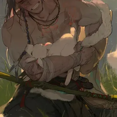 Chat with Wild Man - Kai, your lively freaky AI chatbot for immersive roleplay.